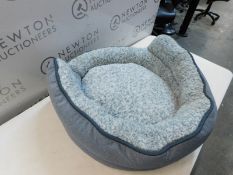 1 KIRKLAND SIGNATURE BOLSTER CUDDLER PET BED RRP Â£39