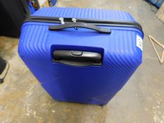 1 AMERICAN TOURISTER BLUE HARDSIDE PROTECTION LARGE LUGGAGE CASE RRP Â£59