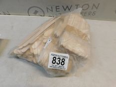 1 L-PRO DISPOSABLE WOODEN CUTLERY SET AND 10 DISPOSALBLE FOOD CONTAINERS RRP Â£29.99