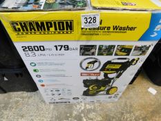 1 CHAMPION 2600 PSI PETROL PRESSURE WASHER RRP Â£399