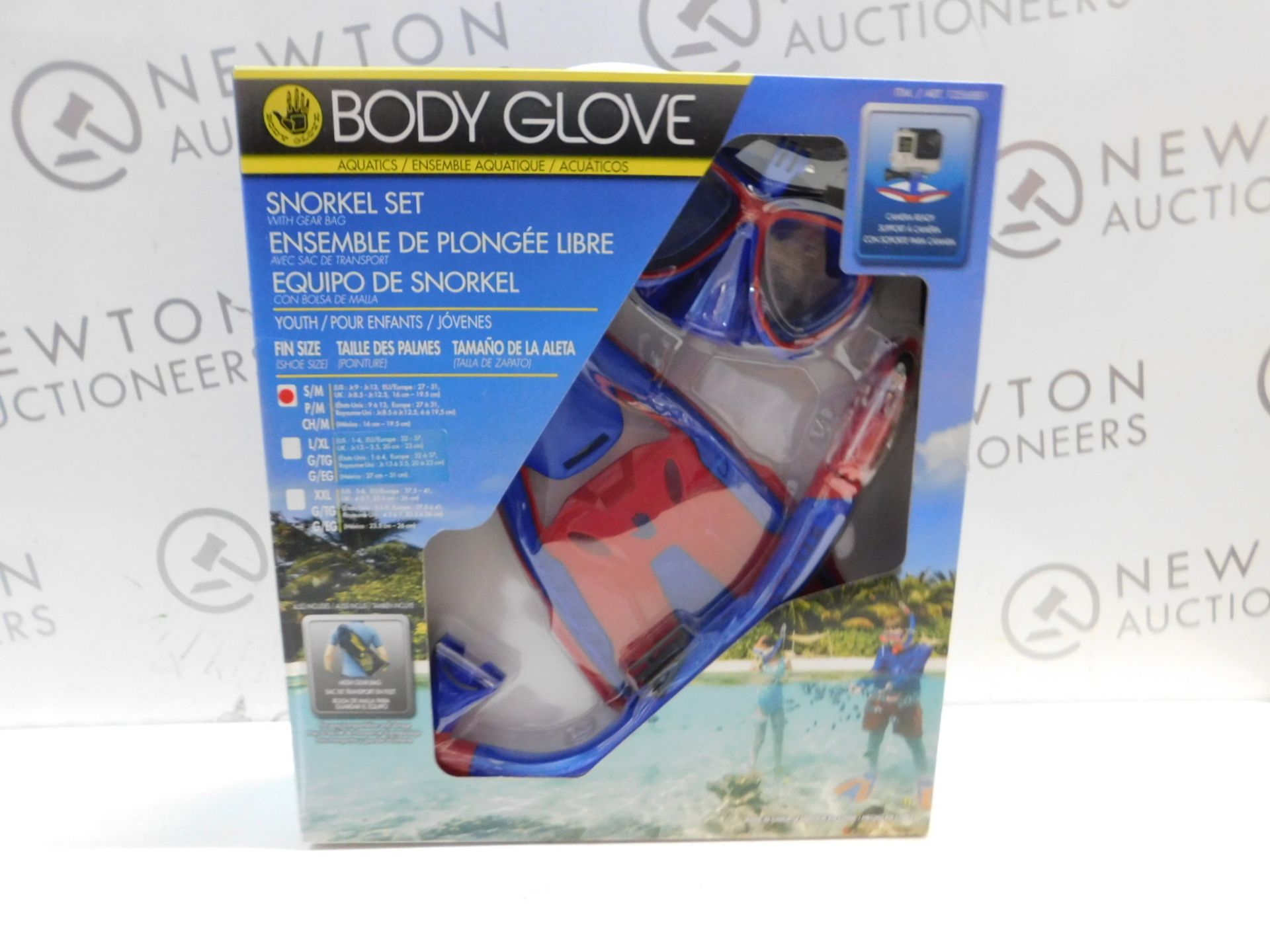 1 BRAND NEW BOXED BODY GLOVE SNORKEL SET RRP Â£49