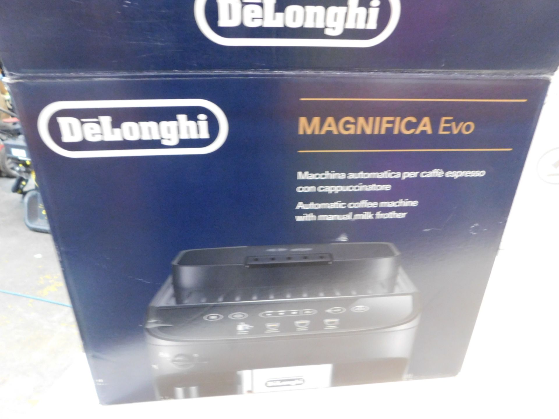 1 BOXED DE'LONGHI MAGNIFICA EVO BEAN TO CUP COFFEE MACHINE, ECAM290.22.B RRP Â£599