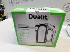 1 BOXED DUALIT HAND MIXER | CANVAS WHITE, 400 W HAND MIXER RRP Â£79