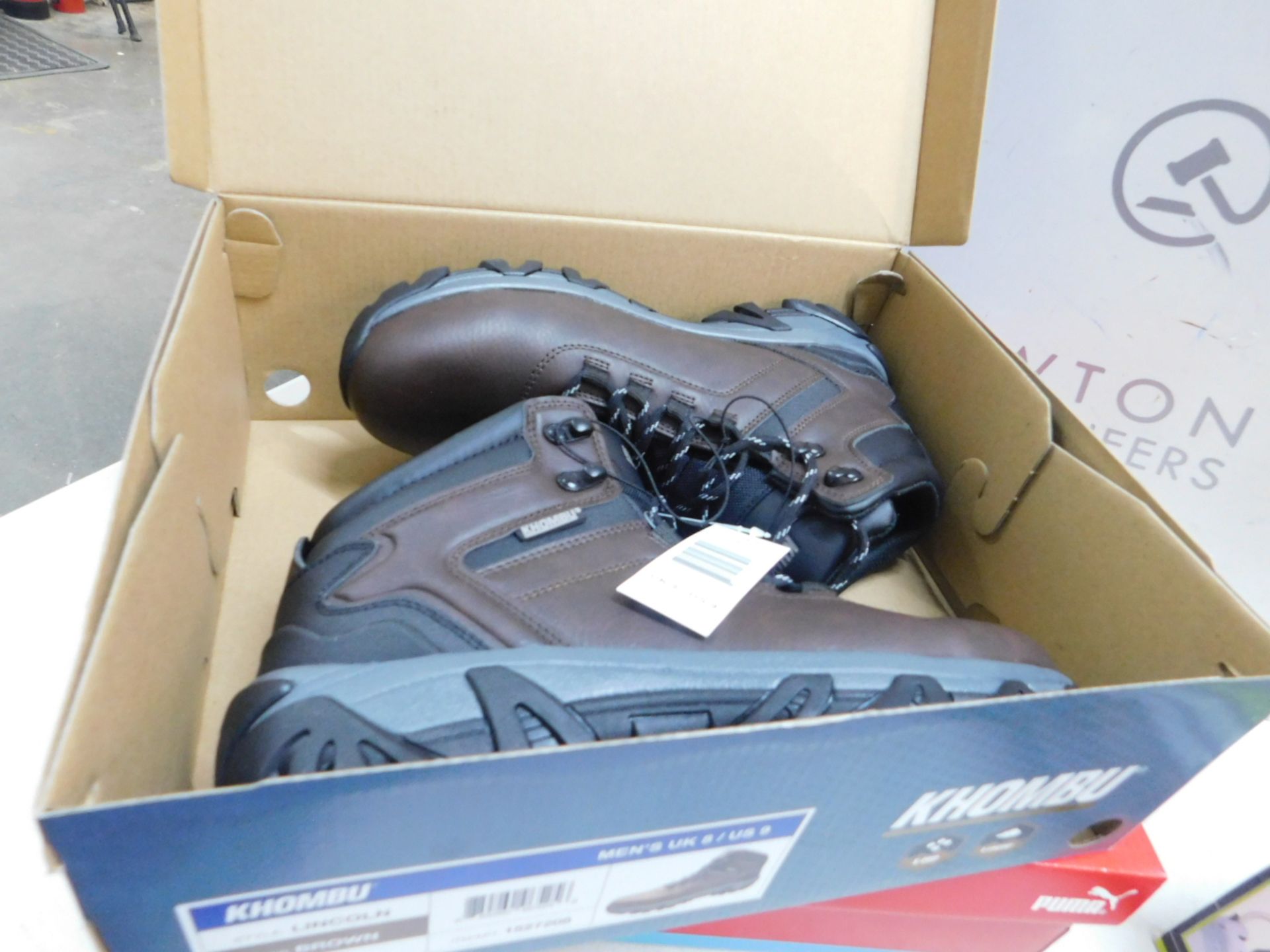 1 BRAND NEW BOXED MENS KHOMBU LINCOLN BOOTS UK SIZE 8 RRP Â£49.99