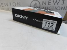 1 BOXED DKNY WOMEN'S SEAMLESS RIB KNIT 1 PACK BRALETTE SIZE L RRP Â£24.99