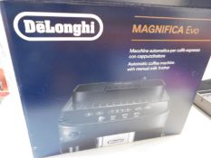 1 BOXED DE'LONGHI MAGNIFICA EVO BEAN TO CUP COFFEE MACHINE, ECAM290.22.B RRP Â£599