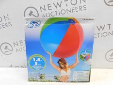 1 BRAND NEW BOXED SET OF 2 BESTWAY 60" H2O GO INFLATABLE BEACH BALLS RRP Â£19.99