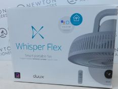 1 BOXED DUUX 13" WHISPER FLEX SMART PEDESTAL FAN RRP Â£149