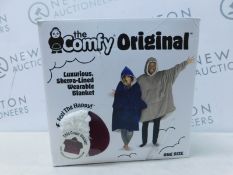 1 BOXED THE COMFY ORIGINAL WEARABLE BLANKET RRP Â£34.99