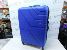 1 AMERICAN TOURISTER BLUE HARDSIDE PROTECTION LARGE LUGGAGE CASE RRP Â£89