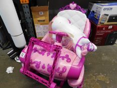 1 DISNEY PRINCESS ROYAL HORSE CARRIAGE 6 VOLT ELECTRIC RIDE ON RRP Â£249