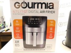 1 BOXED GOURMIA 6.7L DIGITAL AIR FRYER RRP Â£89.99