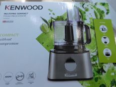 1 BOXED KENWOOD FDM302SS 800W 2.1L MULTI-PRO COMPACT FOOD PROCESSOR WITH ACCESSORIES RRP Â£129.99