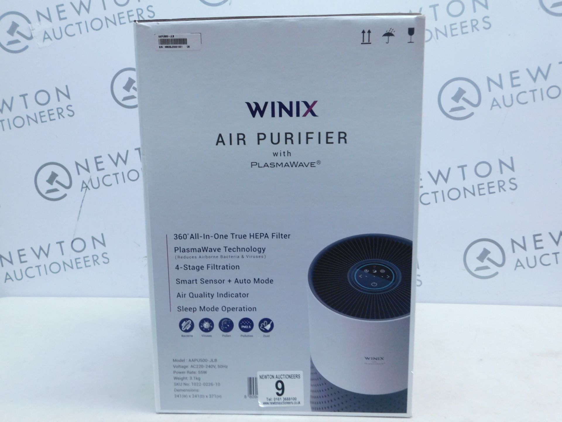 1 BOXED WINIX ZERO COMPACT PORTABLE AIR PURIFIER RRP Â£139.99