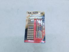 1 PACK OF KIRKLAND SIGNATURE AAA 1.5V ALKALINE BATTERIES RRP Â£24.99