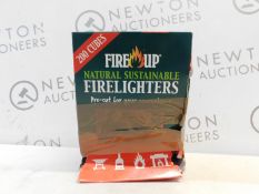 1 BOXED FIRE UP NATURAL SUSTAINABLE FIRELIGHTERS RRP Â£15