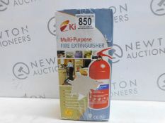 1 BOXED KIDDE MULTI-PURPOSE FIRE EXTINGUISHER RRP Â£29.99