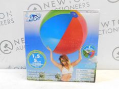 1 BRAND NEW BOXED SET OF 2 BESTWAY 60" H2O GO INFLATABLE BEACH BALLS RRP Â£19.99