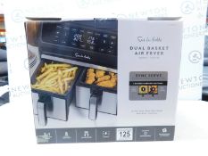 1 BOXED SUR LA TABLE DUAL BASKET AIR FRYER, 7.6L RRP Â£129