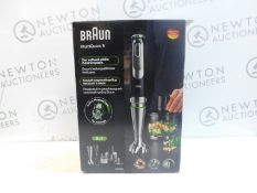 1 BOXED BRAUN MULTIQUICK 9 MQ9087X MIXER PATISSERIE WITH ACCESSORIES RRP Â£112.99