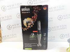 1 BOXED BRAUN MULTIQUICK 9 MQ9087X MIXER PATISSERIE WITH ACCESSORIES RRP Â£112.99