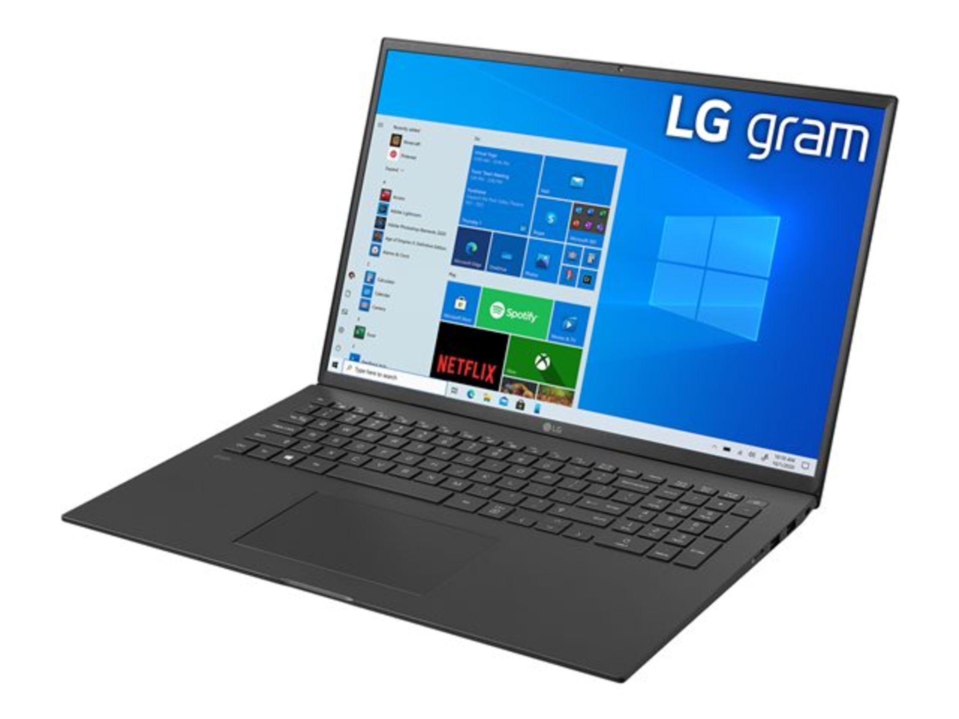 1 LG GRAM 17Z90P-K.AA78A1 17" NOTEBOOK, I7-1165G7, 16GB RAM, 1TB SSD, INTEL IRIS XE GRAPHICS,