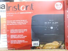 1 BOXED INSTANT VORTEX PLUS VERSAZONE 8.5L AIR FRYER RRP Â£199