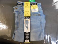 1 BRAND NEW BUFFALO DAVID BITTON WOMENS HIGH RISE STRETCH SKINNY JEANS SIZE 10 RRP Â£24.99