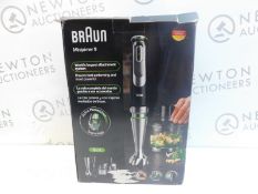 1 BOXED BRAUN MULTIQUICK 9 MQ9087X MIXER PATISSERIE WITH ACCESSORIES RRP Â£112.99
