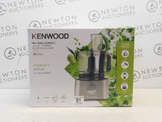 1 BOXED KENWOOD FDM302SS 800W 2.1L MULTI-PRO COMPACT FOOD PROCESSOR WITH ACCESSORIES RRP Â£129.99