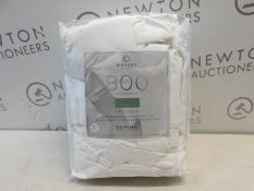 1 BOXED BOUTIQUE LIVING 800 TREAD COUNT SUPERKING SIZE BED SET RRP Â£79.99