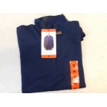 1 BRAND NEW MENS JACHS NEW YORK 1/4 JUMPER IN NAVY SIZE M RRP Â£24.99