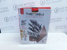 1 BOXED HENCKELS MODERNIST SELF-SHARPENING KNIFE BLOCK SET RRP Â£249 (7 KNIVES AND BASE)