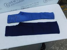 1 SET OF 2 PAIRS OF LEVIS GIRLS PULL ON JEGGINGS SIZE 7 REGULAR RRP Â£49.99