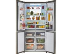 1 HAIER CUBE HTF-610DM7 FRIDGE FREEZER RRP Â£1499 (WORKING, DENTS, PICTURES FOR ILLUSTRATION