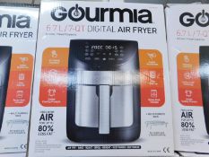 1 BOXED GOURMIA 6.7L DIGITAL AIR FRYER RRP Â£89.99