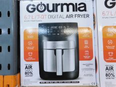 1 BOXED GOURMIA 6.7L DIGITAL AIR FRYER RRP Â£89.99