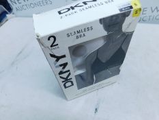 1 BOXED DKNY WOMEN'S SEAMLESS 2 PACK BRALETTE SIZE S RRP Â£24.99