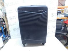 1 AMERICAN TOURISTER JET DRIVER 79CM LARGE HARDSIDE SPINNER CASE IN BLACK RRP Â£79