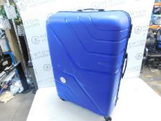 1 AMERICAN TOURISTER LARGE HARDSIDE SPINNER CASE IN DEEP BLUE RRP Â£79