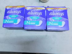 1 BOXED ALWAYS DAILY FRESH NORMAL PANTYLINERS RRP Â£14.99