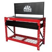 1 MAC TOOLS 2-SHELF INDUSTRIAL STORAGE RACK WORK STATION RRP Â£199 (PICTURES FOR ILLUSTRATION