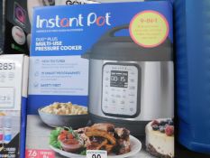 1 BOXED INSTANT POT DUO PLUS 8, 9-IN-1 PRESSURE COOKER 7.6L RRP Â£99