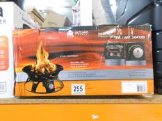 1 BOXED OUTLAND FIREBOWL MEGA PORTABLE PROPANE CAMP FIRE RRP Â£129
