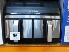 1 SUR LA TABLE DUAL BASKET AIR FRYER, 7.6L RRP Â£129