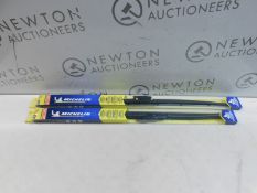 2 PACKS MICHELIN STEALTH WIPER BLADES IN VARIOUS SIZES RRP Â£19.99