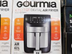 1 GOURMIA 6.7L DIGITAL AIR FRYER RRP Â£89.99