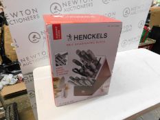 1 BOXED HENCKELS MODERNIST 20-PIECE SELF-SHARPENING KNIFE BLOCK SET RRP Â£249