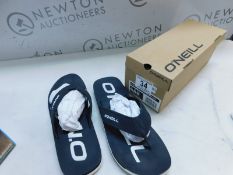 1 BOXED ONEILL JACK SLIPPERS SIZE 10 RRP Â£19