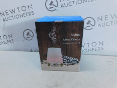 1 BOXED VYBRA ATMOS SPEAKER AROMA DIFFUSER WITH BLUETOOTH SPEAKER AND COLOUR CHANGING LAMP RRP Â£29